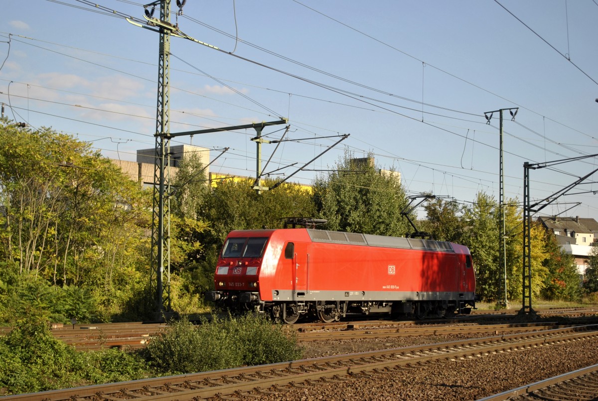 145 033-7, am 01.10.2013 in Lehrte,
