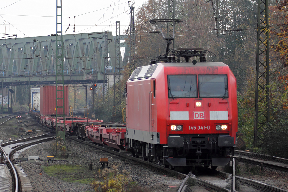 145 041-0 in Recklinghausen-Süd 15.11.2014