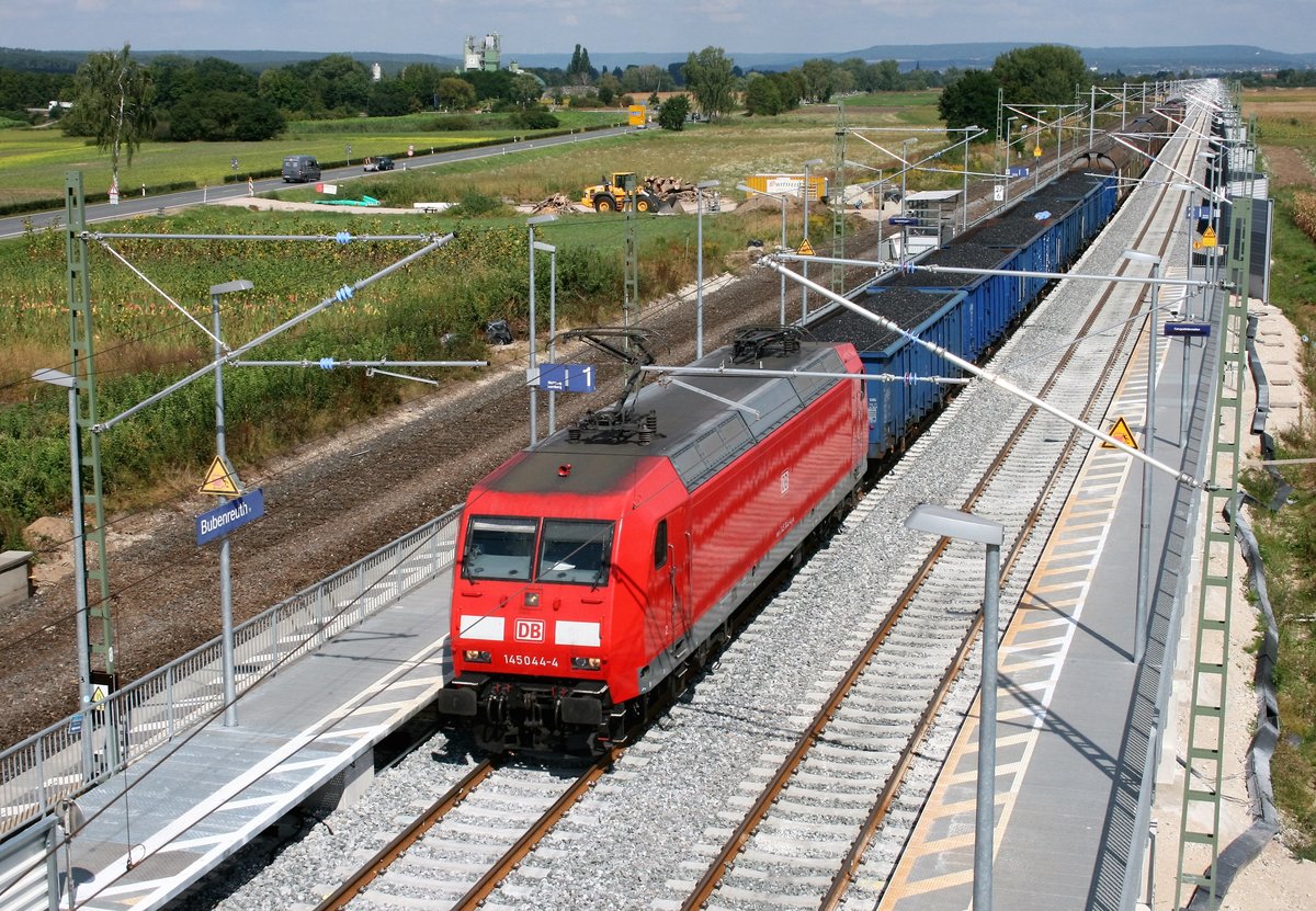 145 044 mit EZ 51081 (Seddin–Nürnberg Rbf) am 06.09.2016 in Bubenreuth