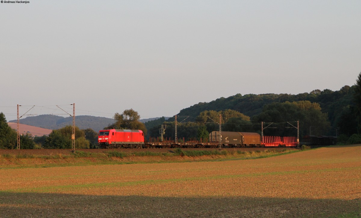 145 050-1 mit einem Mischer bei Wispenstein 3.9.14
