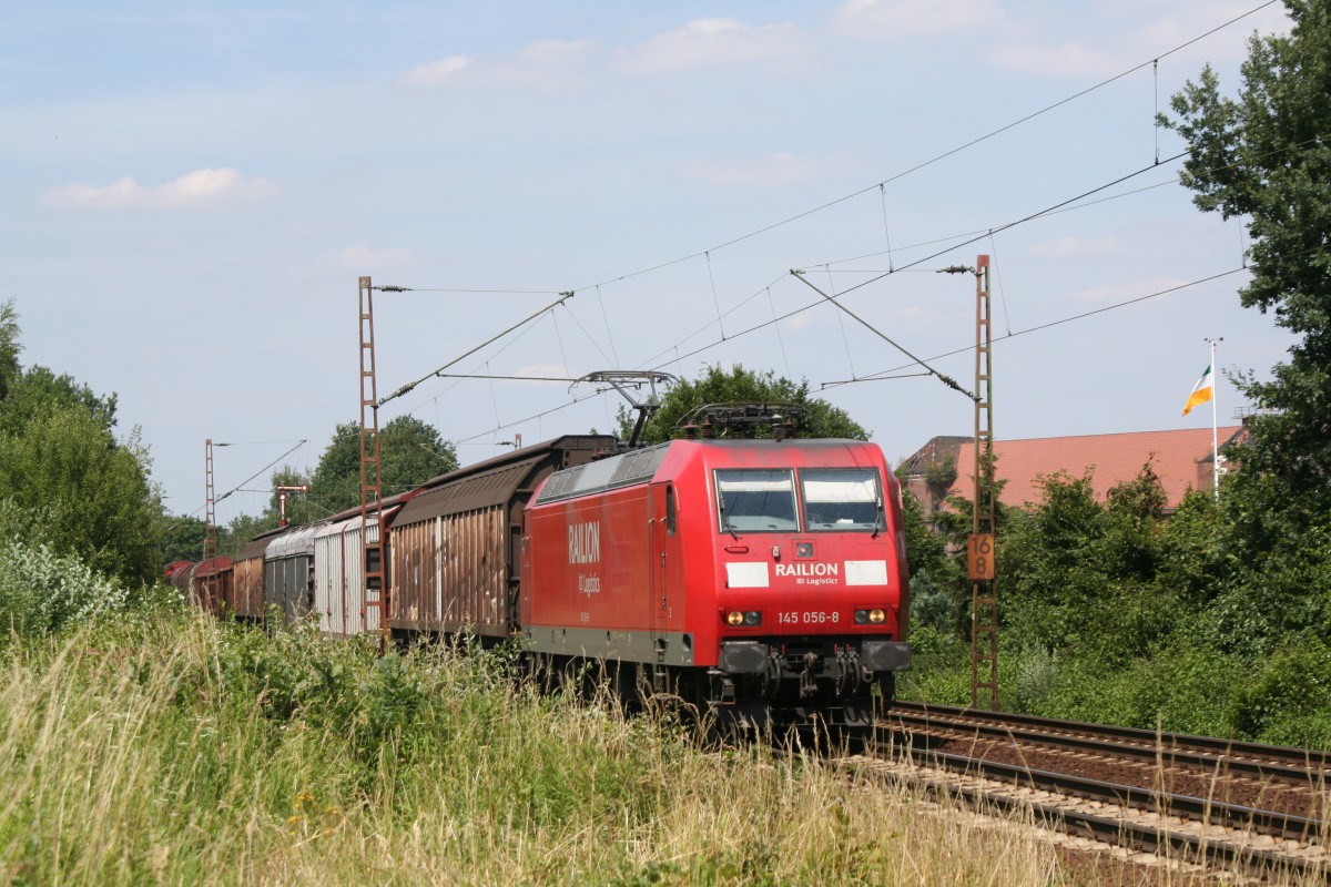 145 056-8 Railion DB Logistics Limmer 0107.2008