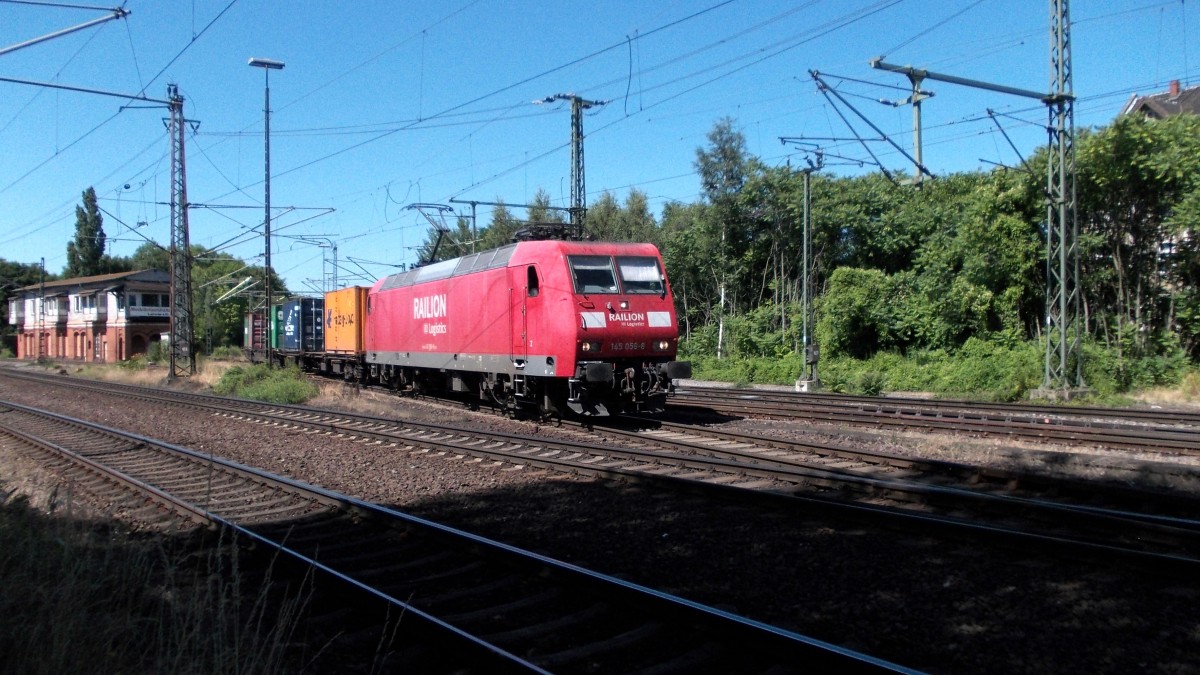 145 056, am 24.07.2013 in Lehrte