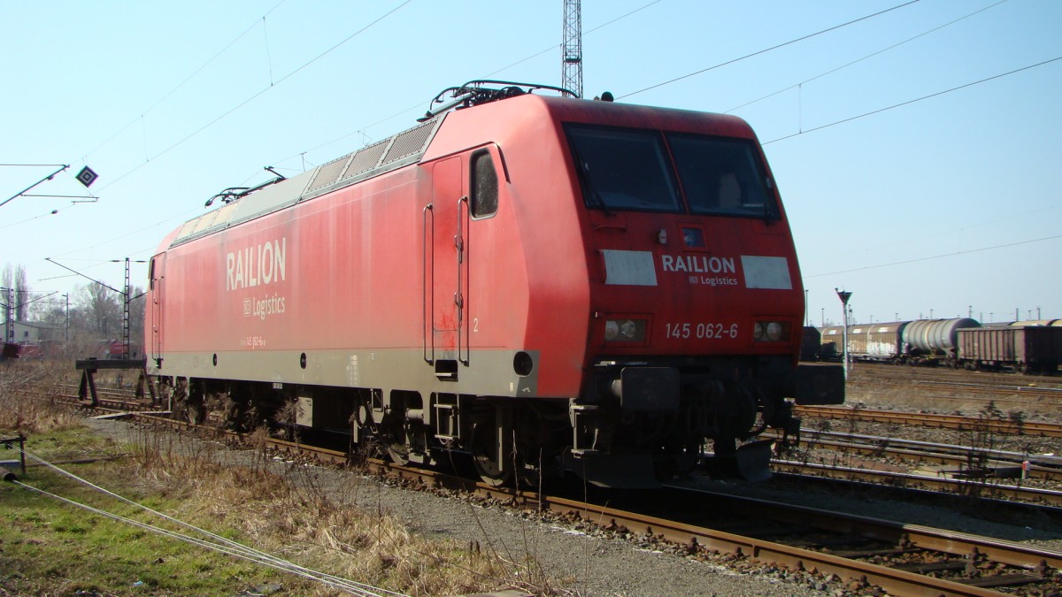145 062-6 RAILION Leipzig Engelsdorf 17.03.2012