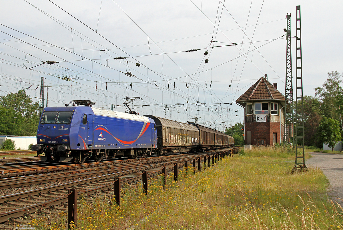 145 087 in Köln Kalk am 14.06.2019