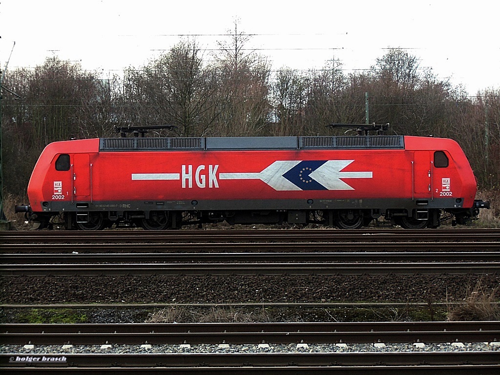 145-CL 012 der HGK war abgestellt am 16.12.13 in hh-wilhelmsburg