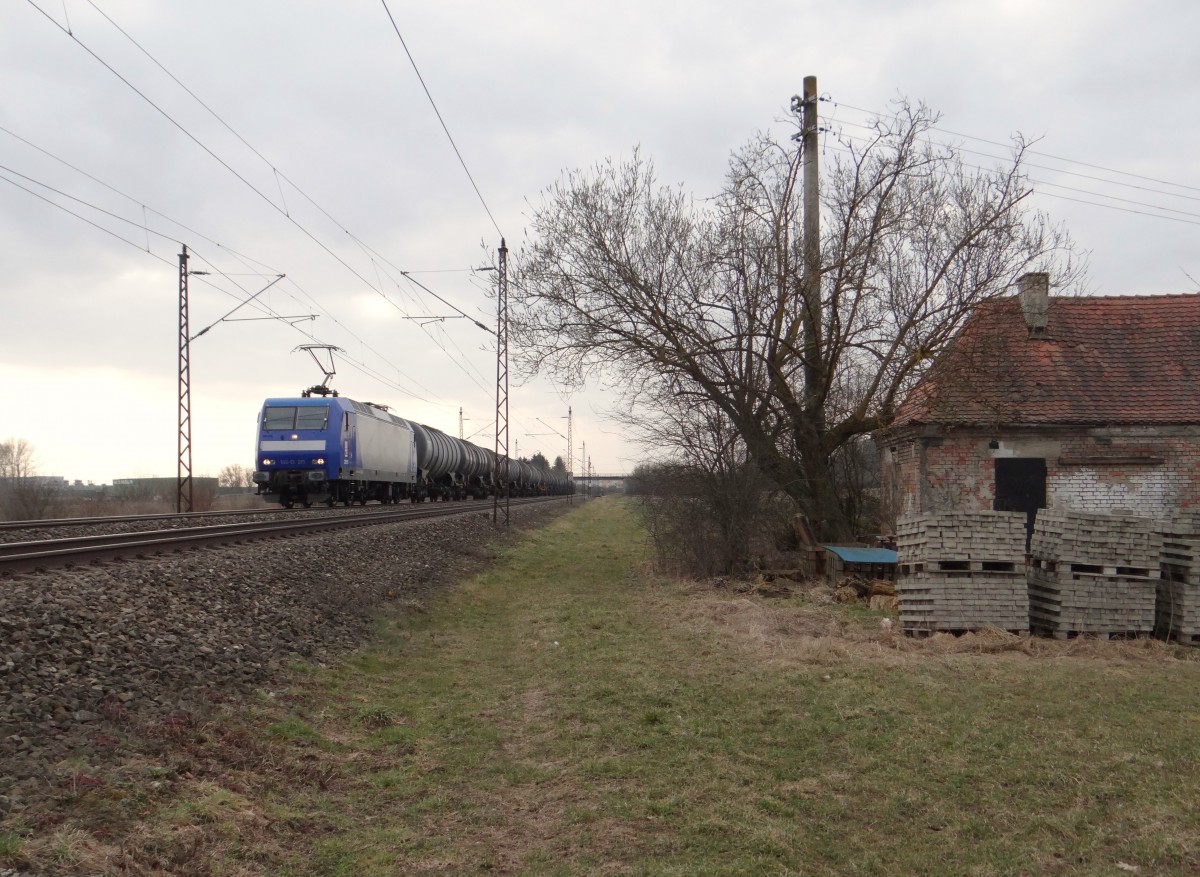 145 CL 201 fährt am 13.03.15 durch Neu-Ulm.
