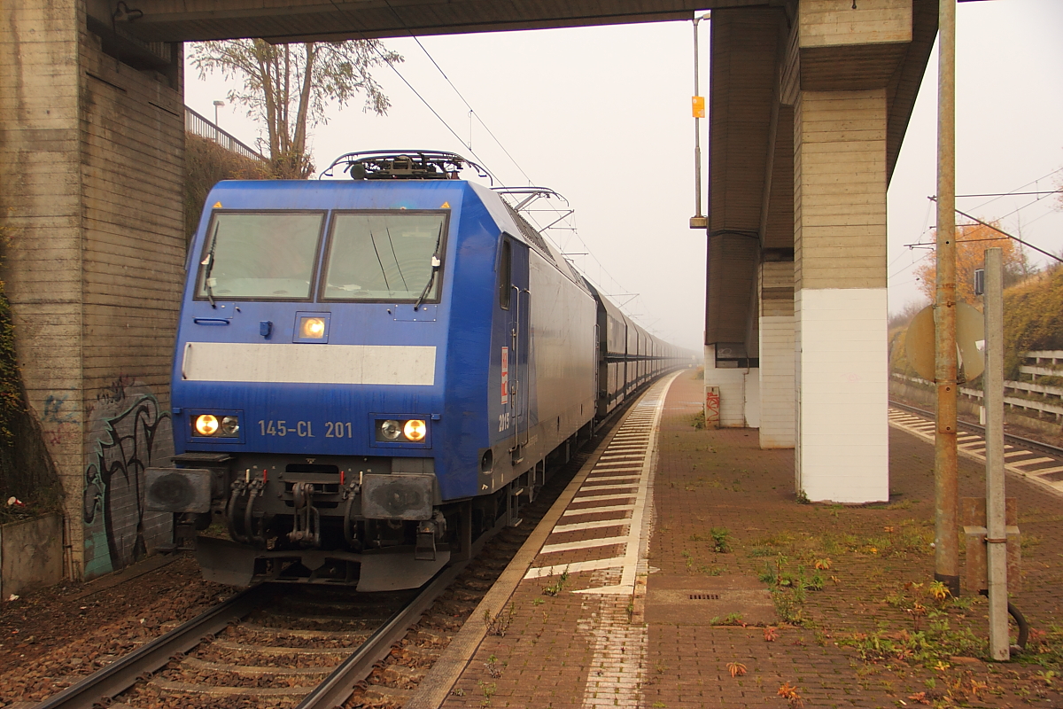145-CL 201 HGK in Kassel am 14.11.2012. 