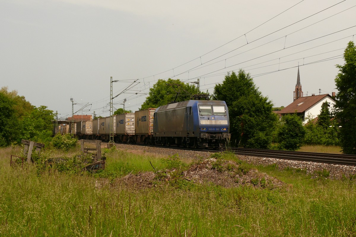 145 CL 202 mir einem GZ in Köndringen. 22.5.14