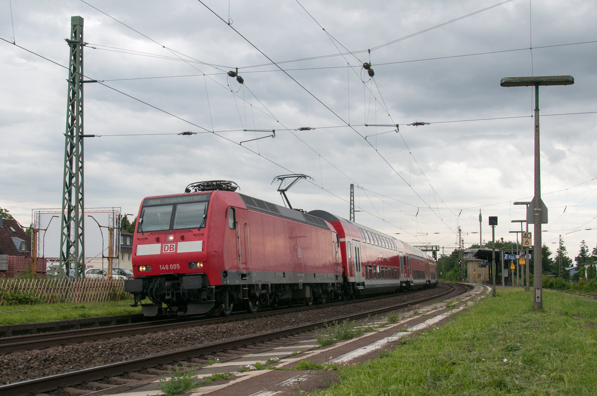 146 005 @ Bickenbach 03 Juli 2016