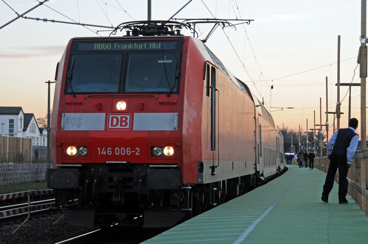 146 006-2 @ Bickenbach (Bergstraße) am 10.12.2016