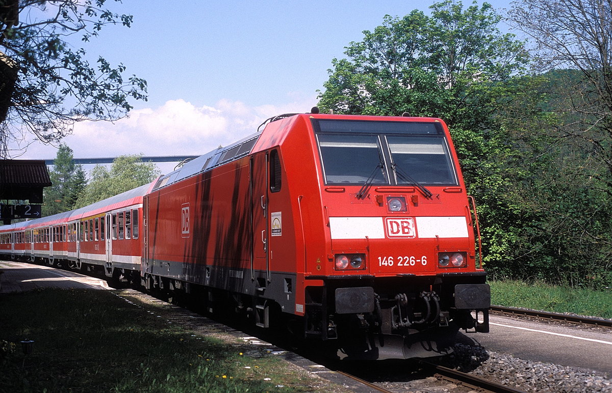 146 226  Eyach  22.05.10  ( Umleiter )