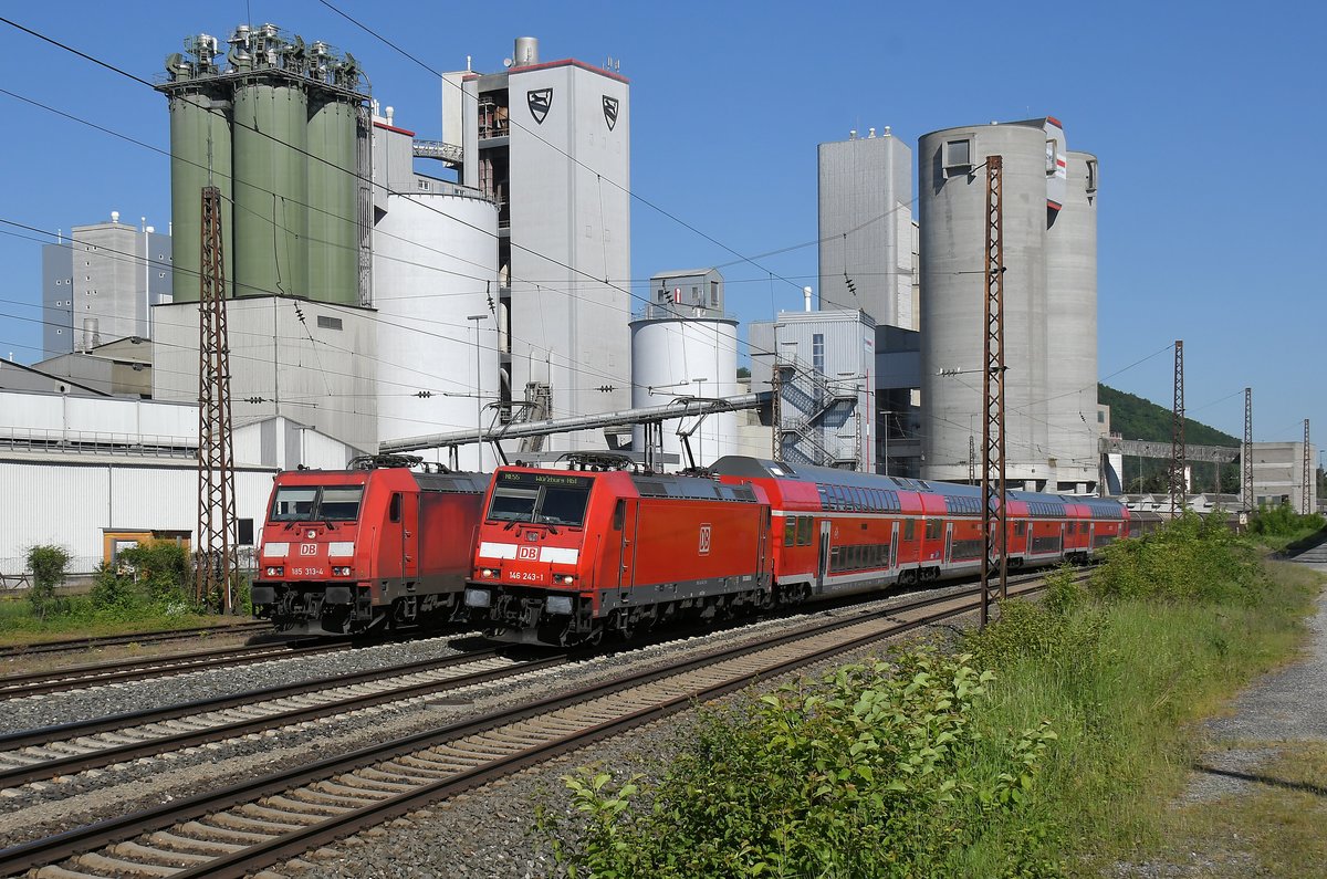 146 243 & 185 313 am 08.05.18 in Karlstadt am Main