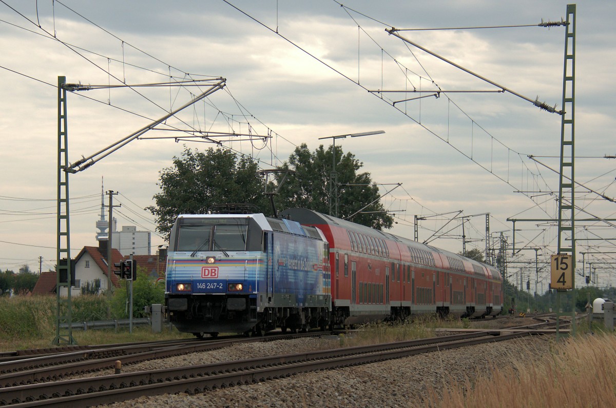 146 247 am 01.08.15 bei München-Feldmoching