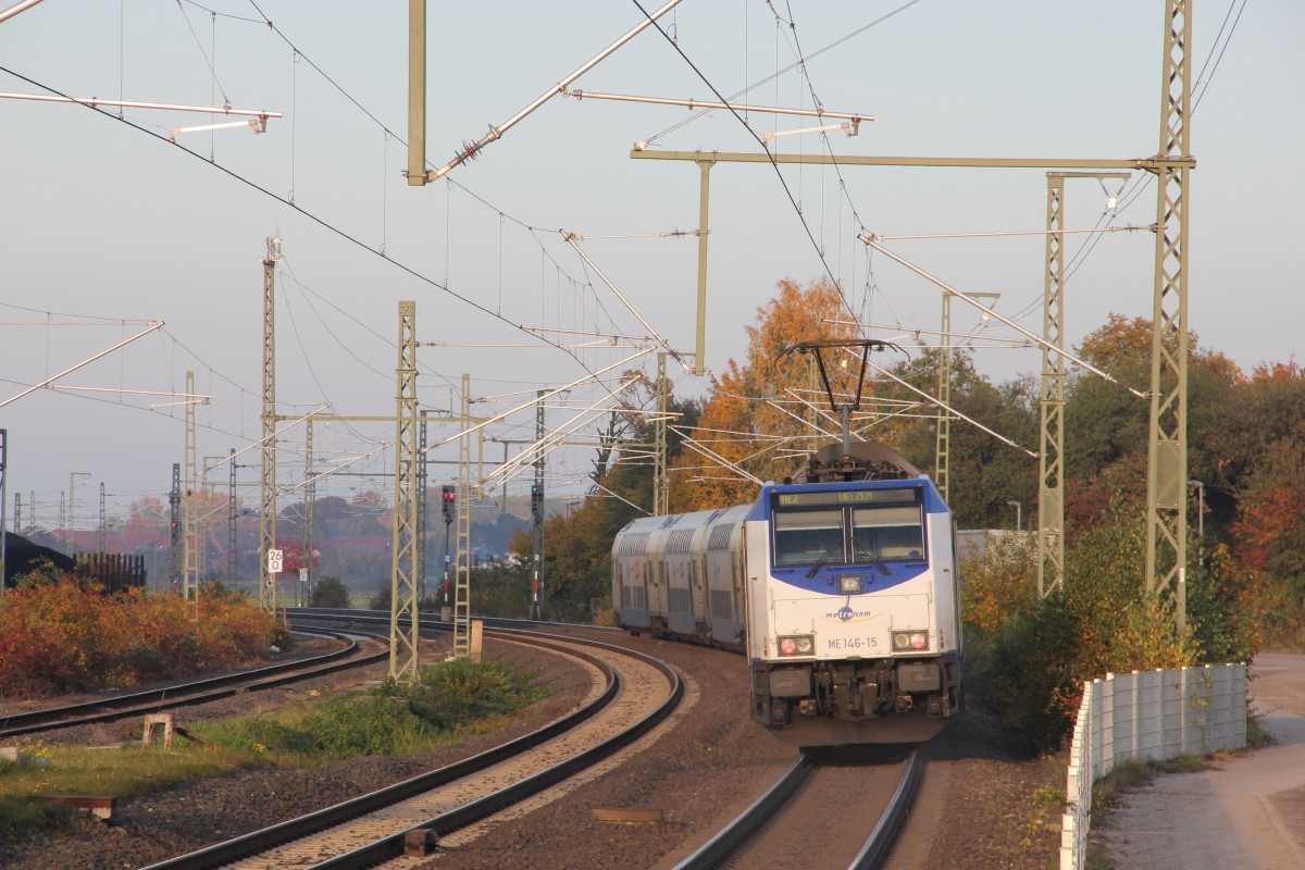 146 515 als ME146-15 in Nordstemmen. 26.10.2015