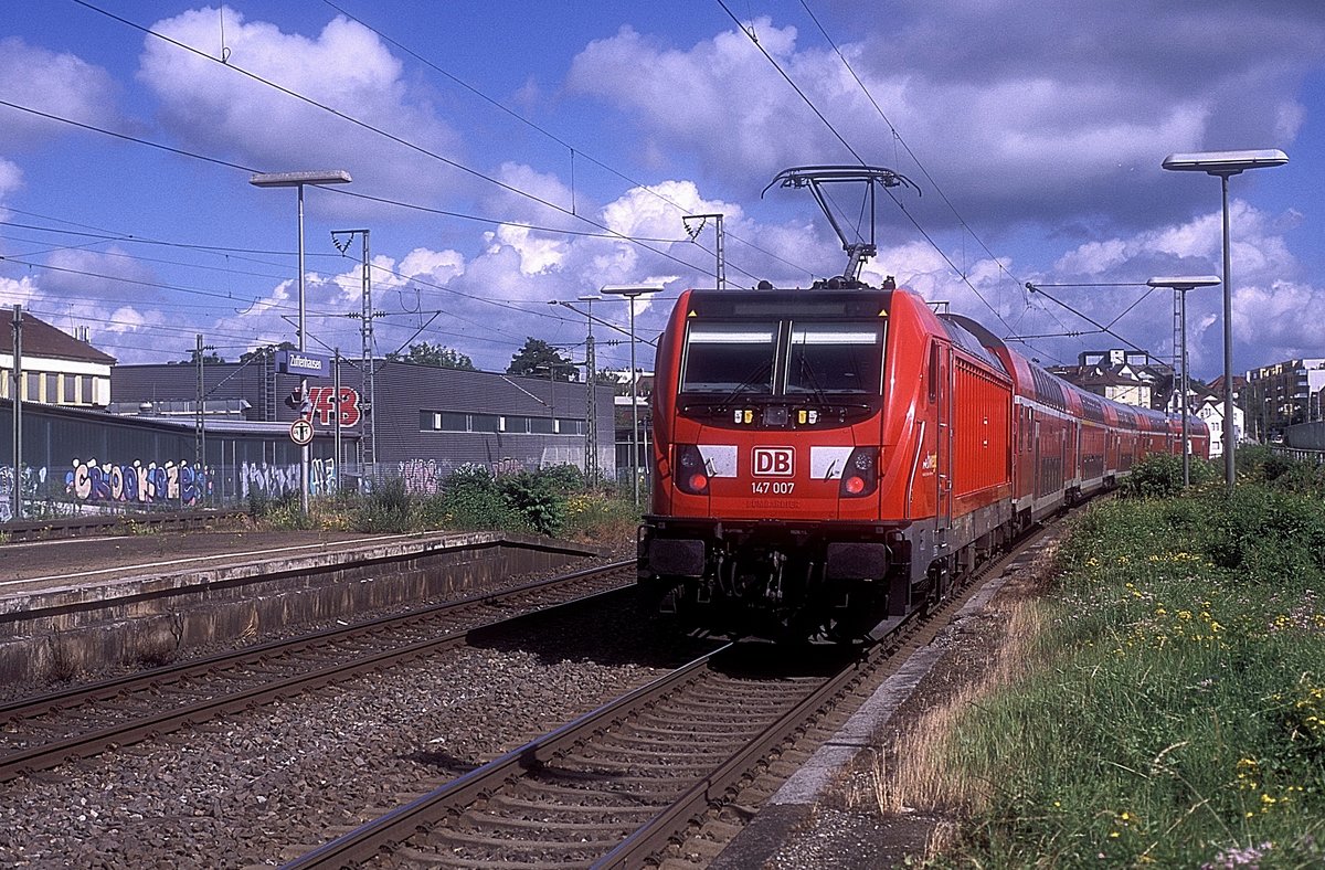 147 007  Stg - Zuffenhausen  21.06.19