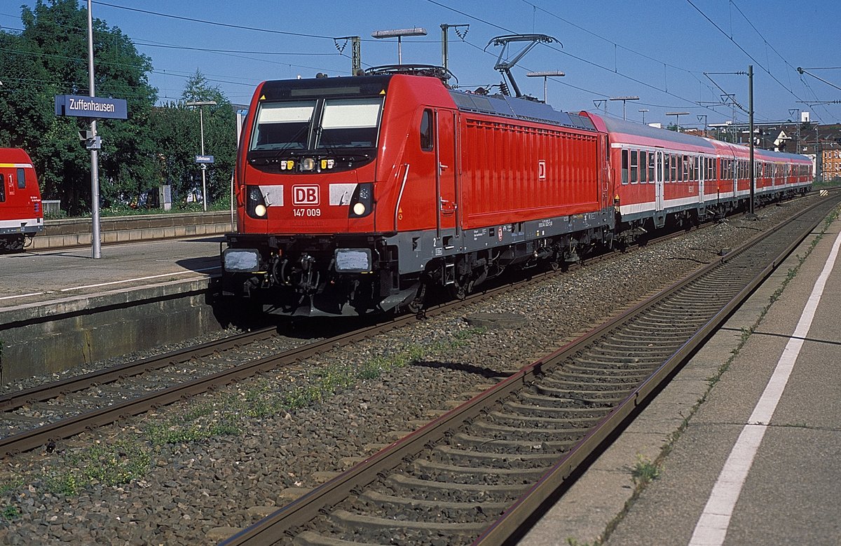 147 009  Stg. - Zuffenhausen  09.08.17
