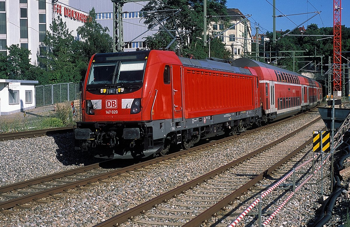 147 020  Stg. - Feuerbach  09.08.17