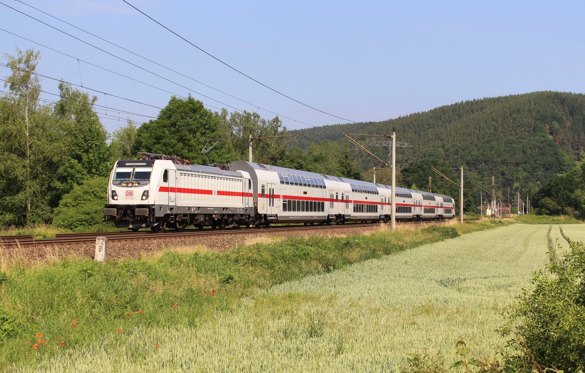 147 563 zu sehen als (IC 2068) am 22.06.19 bei Remschütz.