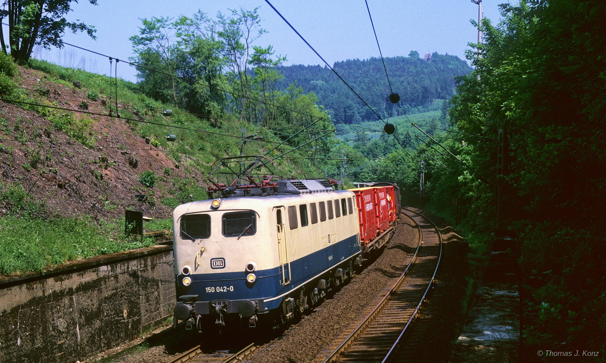 150 042-0 - alter Ramholztunnel - 26.05.1988