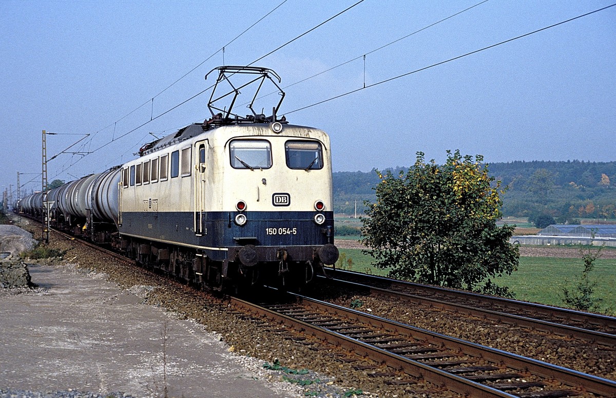 150 054  bei Vaihingen ( Enz )- Nord  27.09.90