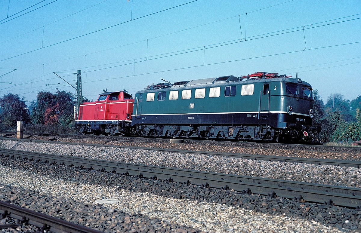 150 055 + 211 090  Tamm  01.11.84