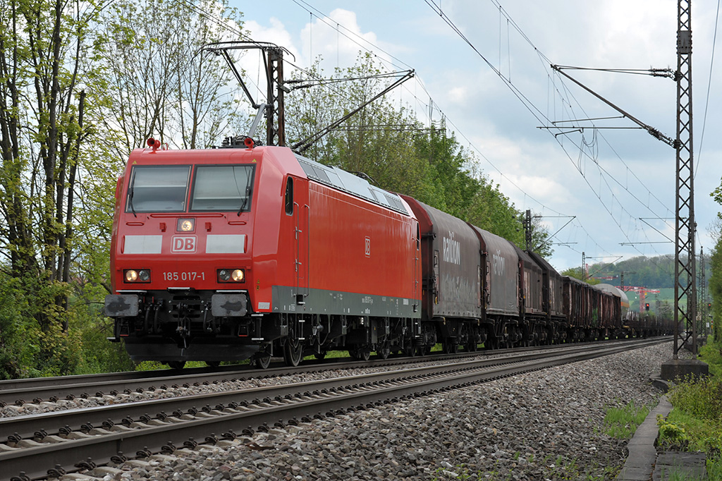 15.05.2017 Streckenabschnitt Uhingen 185 017-1