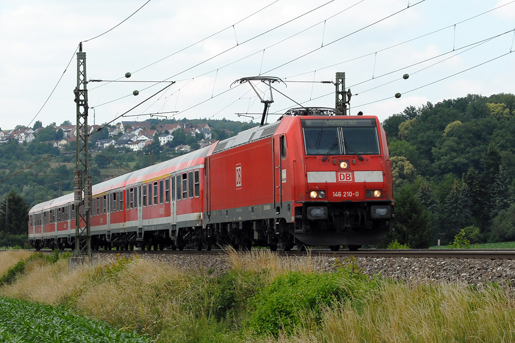 15.06.2018 Streckenabschnitt Uhingen 146 210-0