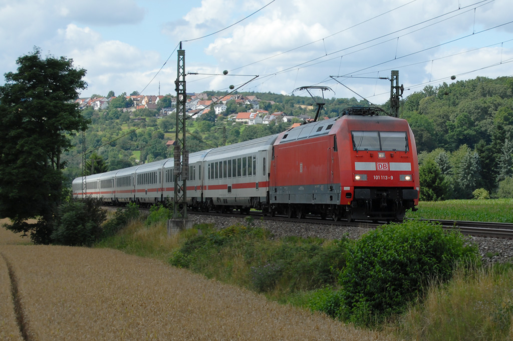 15.07.2017 Streckenabschnitt Uhingen 101 113-9