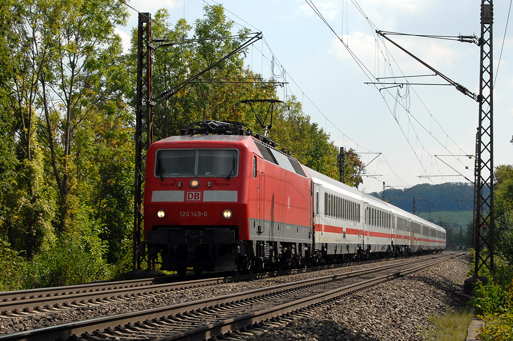 15.09.2018 Streckenabschnitt Uhingen 120 149-0