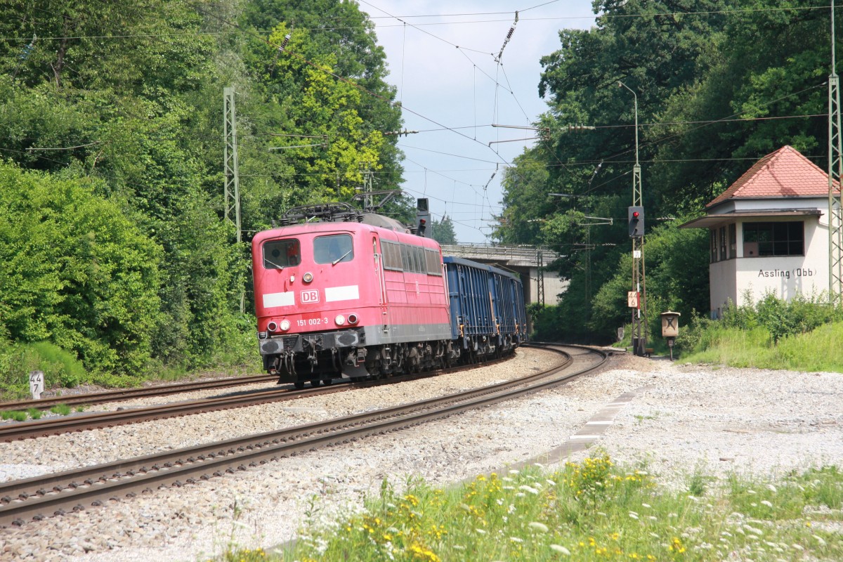 151 002-3 Aßling 07.07.2012