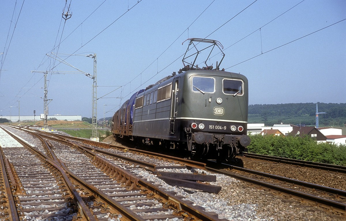  151 004  bei Sersheim  30.06.90