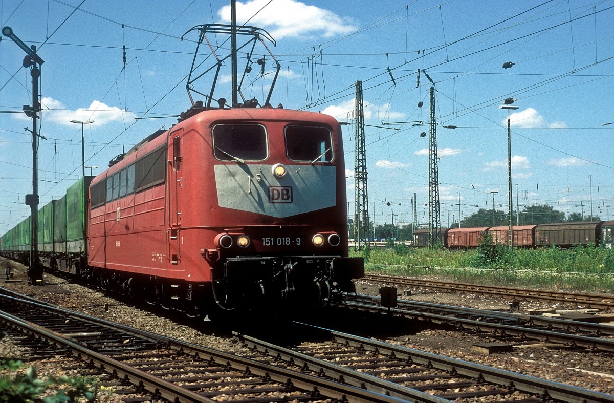 151 018  Karlsruhe Rbf  28.07.04