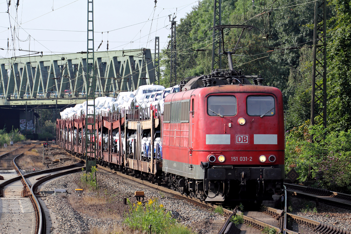151 031-2 in Recklinghausen-Süd 2.8.2014