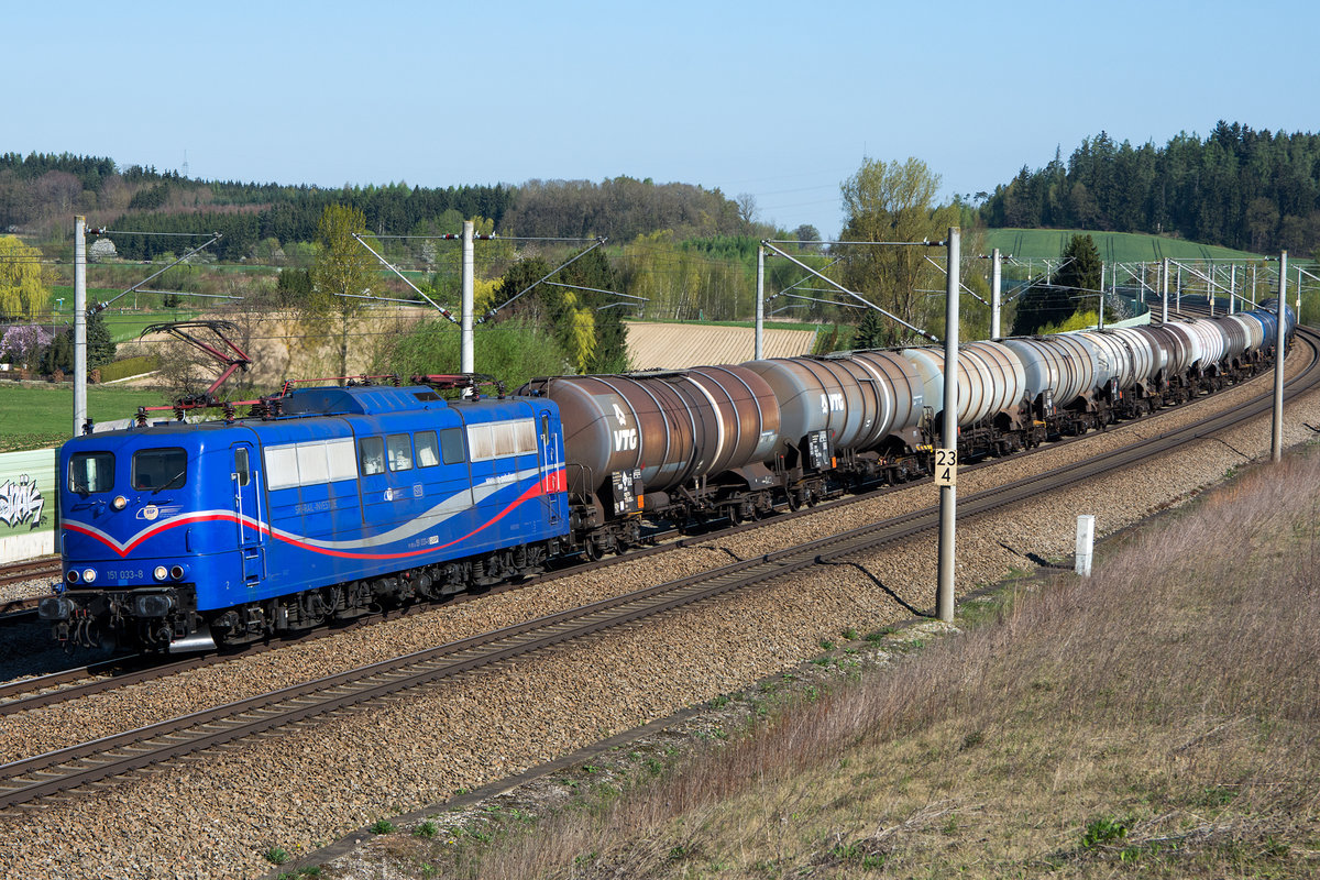 151 033-8 am 10.04.2017 bei Hebertshausen