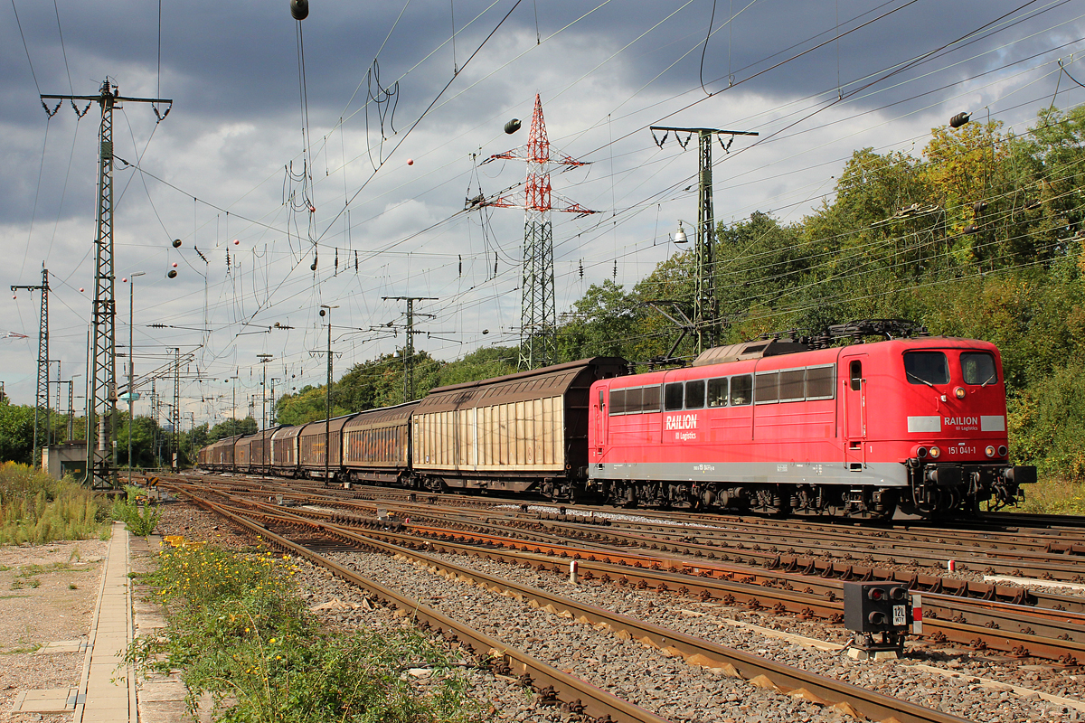 151 041-1 in Gremberg am 09.09.2013