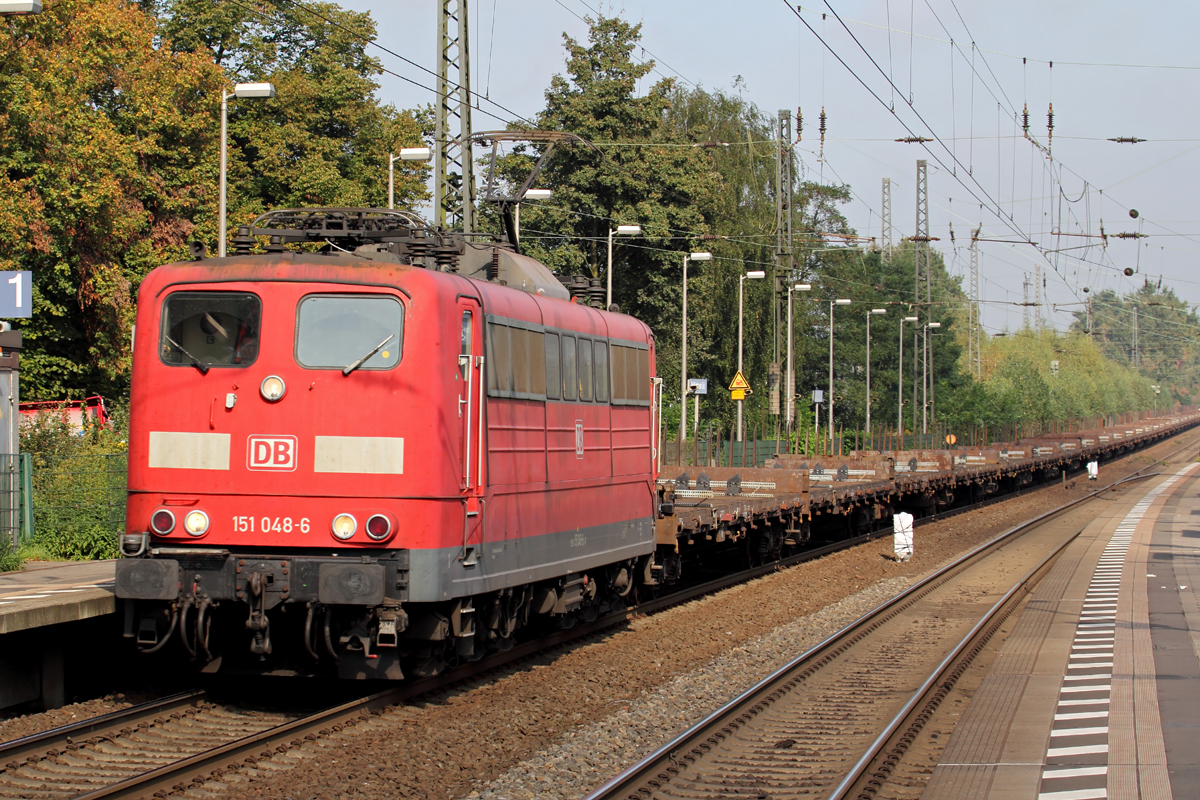 151 048-6 in Recklinghausen-Süd 27.9.2014