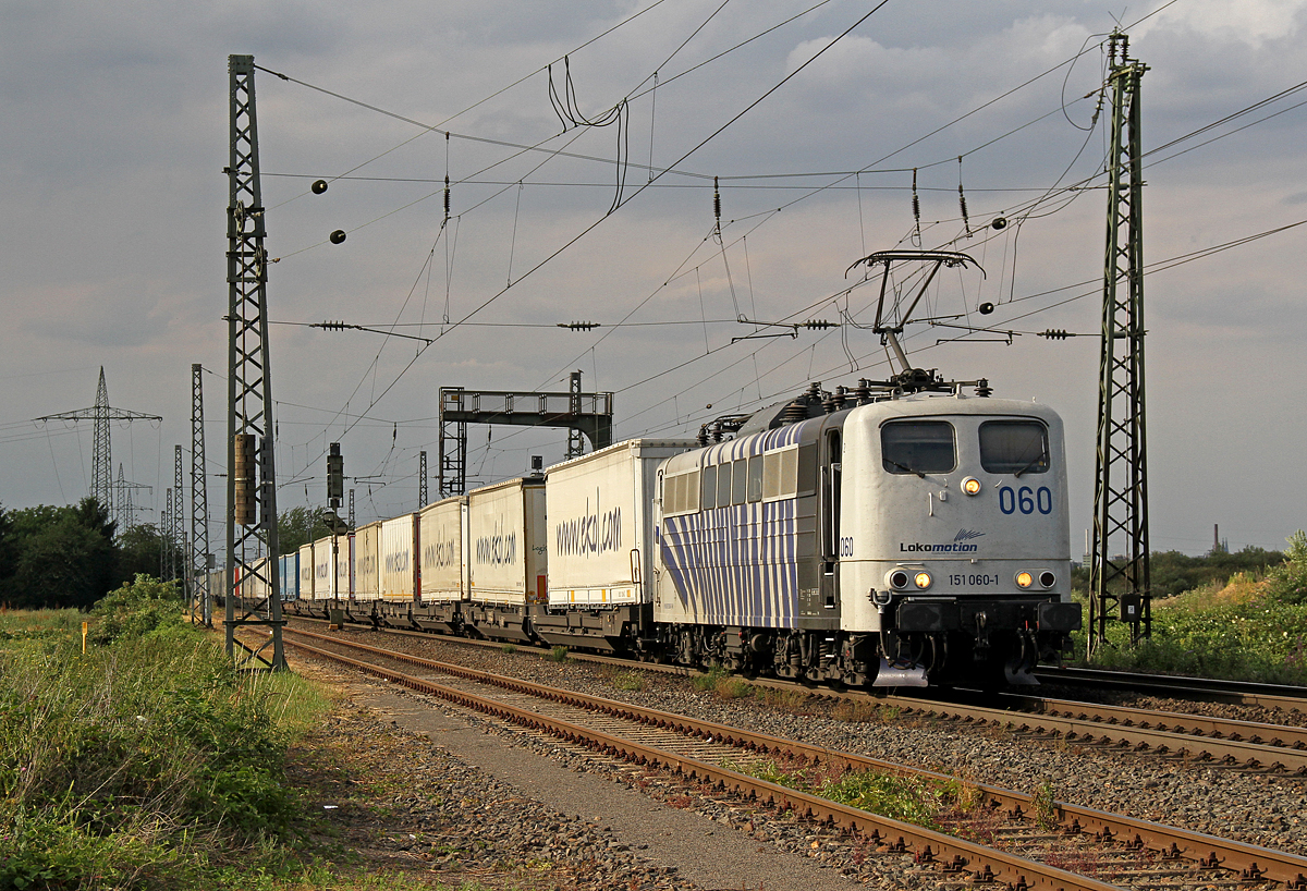 151 060  Lokomotion  bei Brühl am 08.07.2017