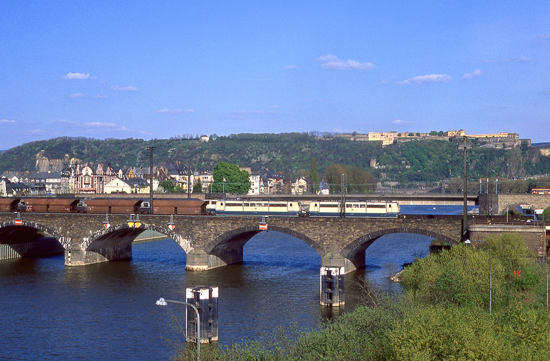 151 097 + 151 109, Koblenz, 23.04.1988.