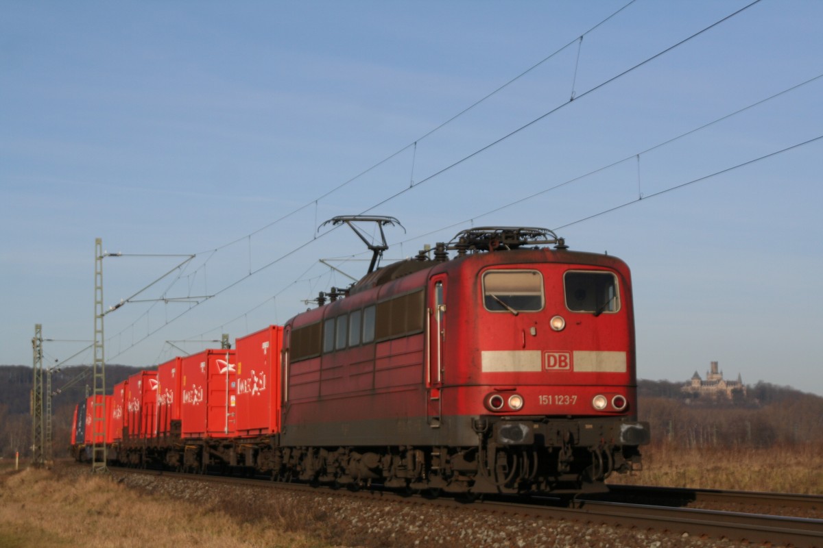 151 123-7 Burgstemmen 13.01.2008