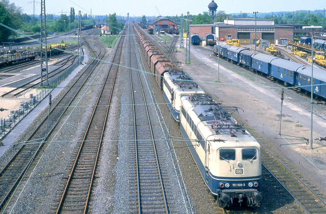 151 158 + 151 …, Duisburg Wedau, 18.05.1985.