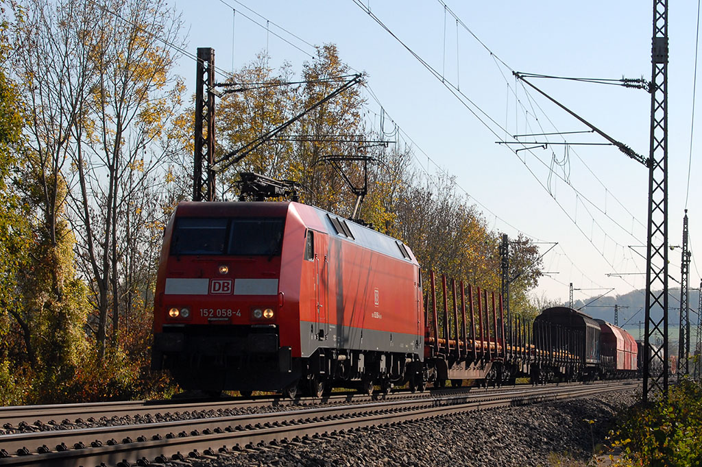 15.10.2018 Streckenabschnitt Uhingen 152 058-4
