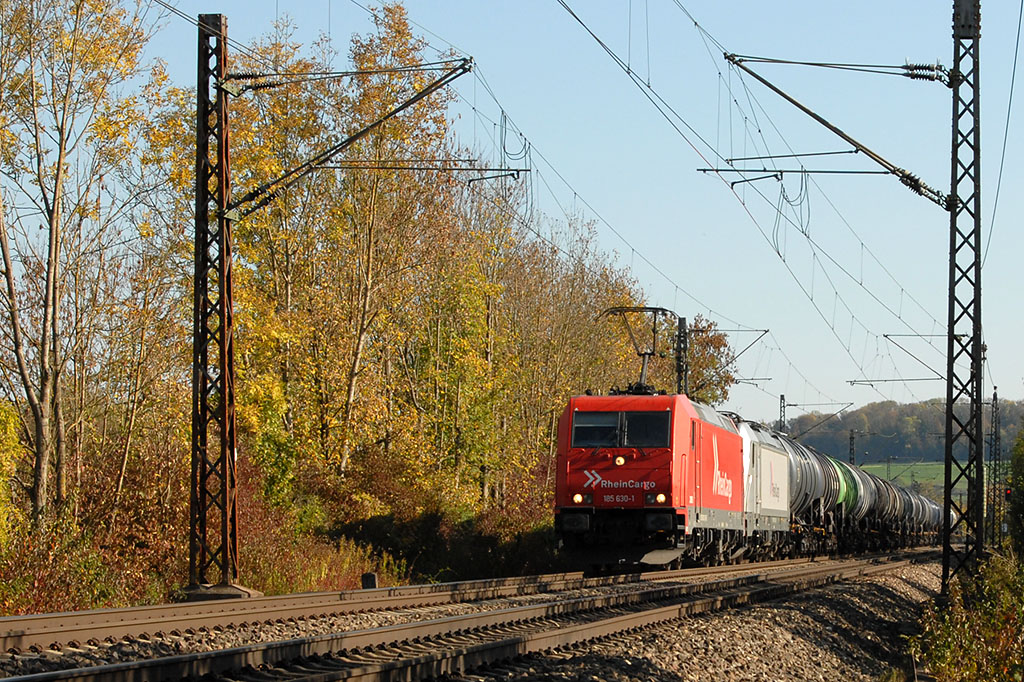 15.10.2018 Streckenabschnitt Uhingen 185 630-1