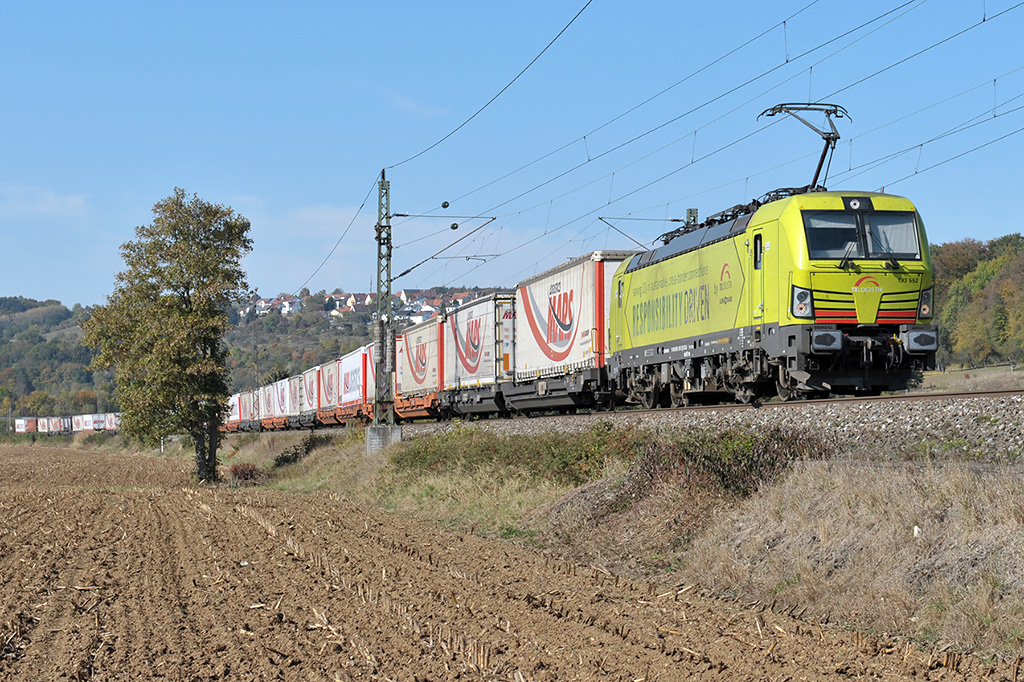 15.10.2018 Streckenabschnitt Uhingen 193 552-7