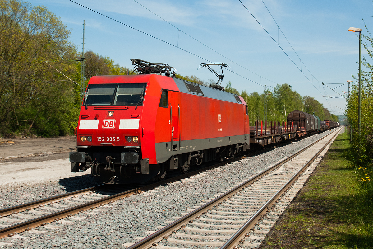 152 005-5 am 06.05.2016 in Gütersloh-Avenwedde