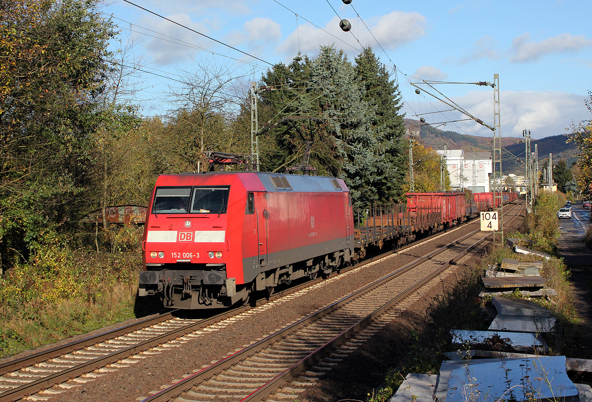 152 006-3 (DBS) in Bad Honnef am 9.11.2013