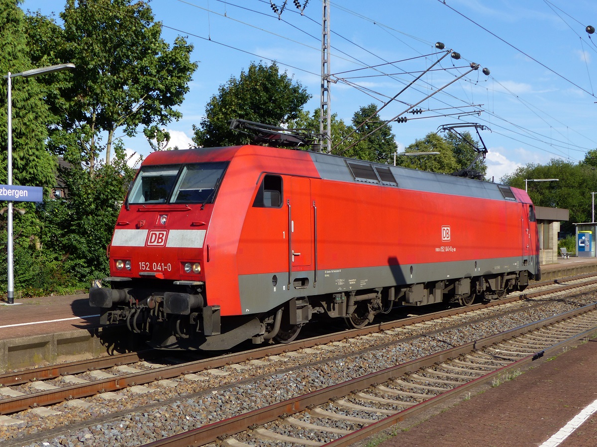 152 041 fährt Lz durch Salzbergen, 09.08.17