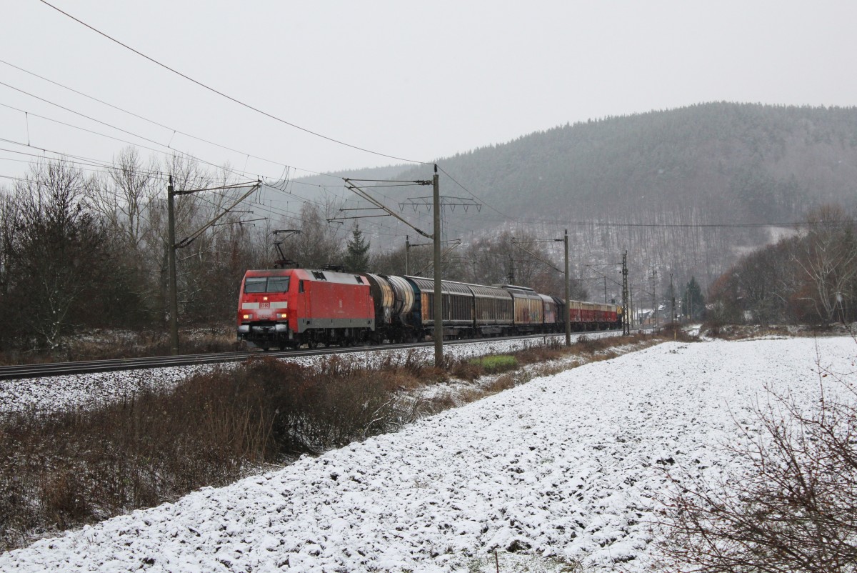 152 041 zu sehen am 28.11.15 in Remschütz.