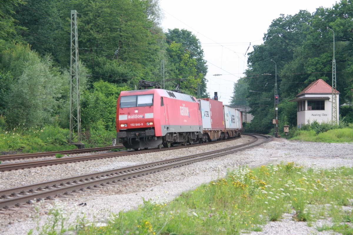 152 046-9 Railion Aßling 07.07.2012