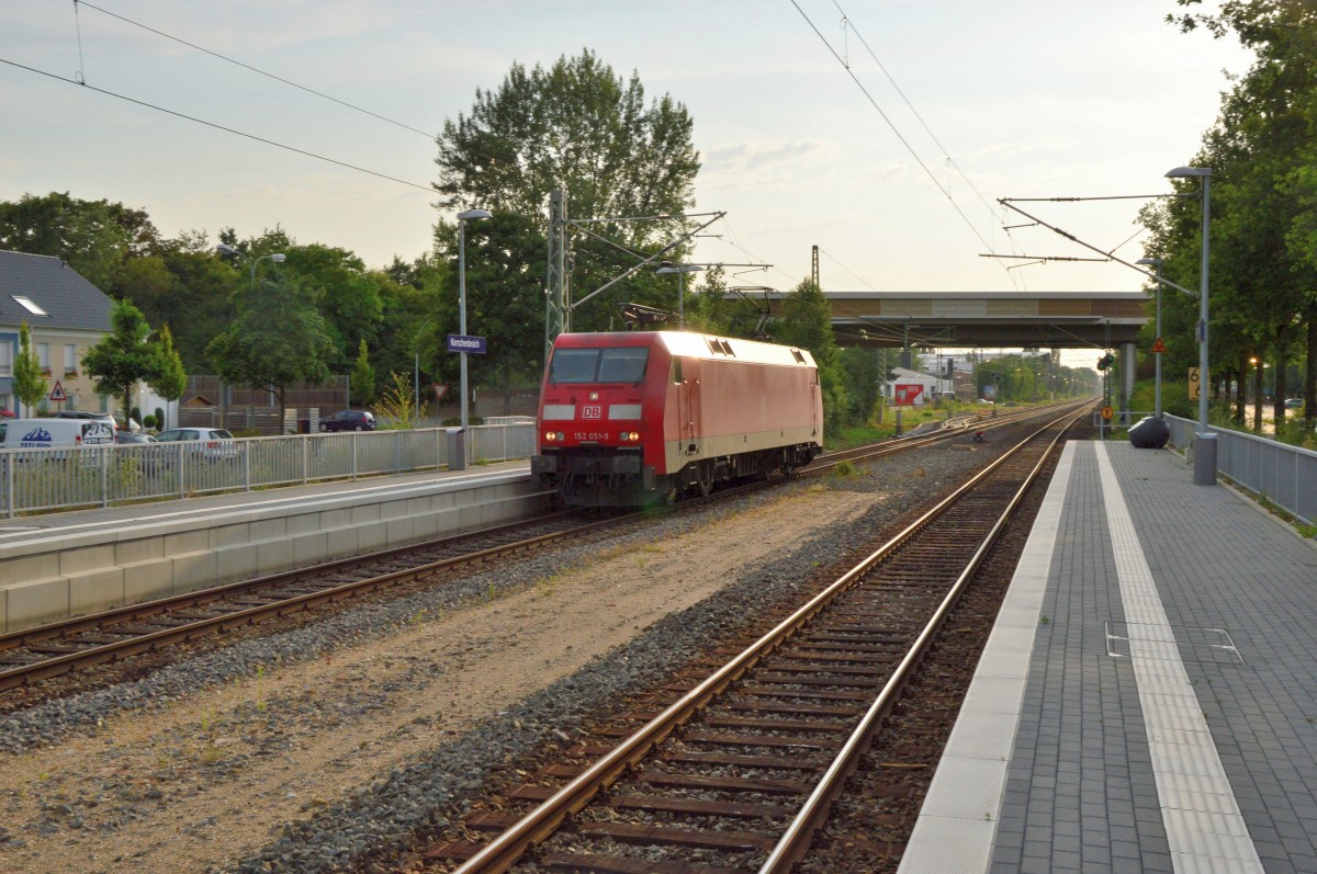 152 051-9 in Korschenbroich. 7.7.2015