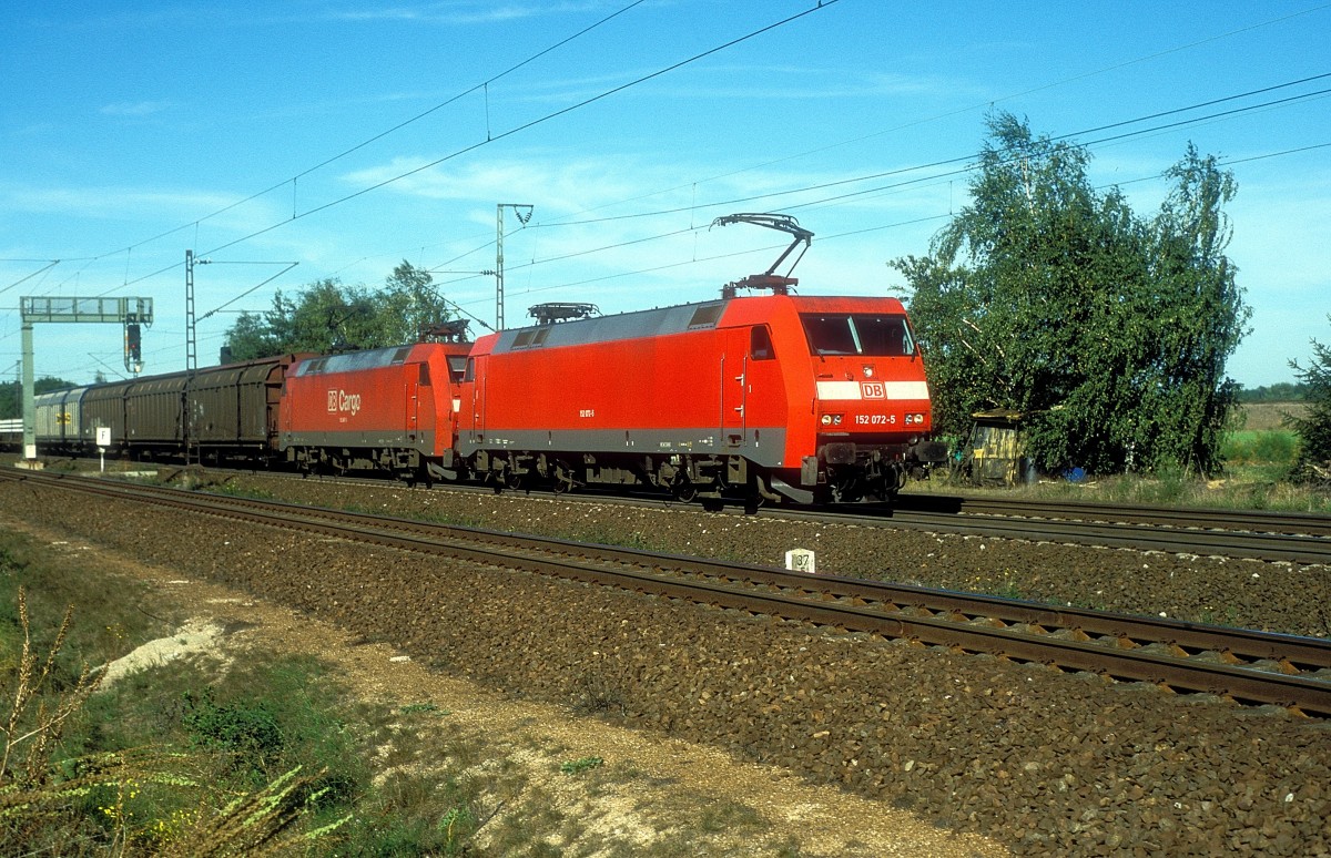 152 072 + 152 067  Graben - Neudorf  25.09.03